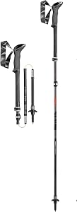 LEKI Makalu FX Carbon AS Trekking Poles - Foldable Collapsible Lightweight Walking Poles f