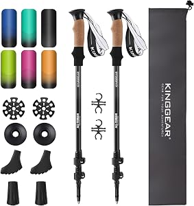 Nordic Lightweight 7075 Aluminum Trekking Poles